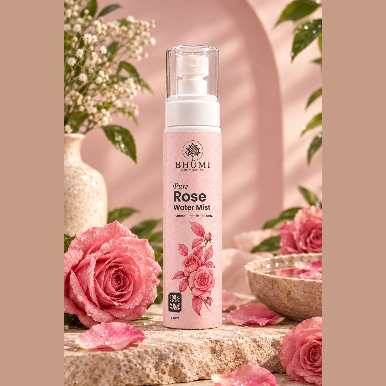 Pure Rose Water Mist